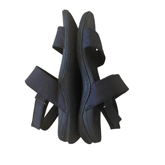 Megnya Adjustable Straps Black Comfortable Casual Beach Sporty Womens Sandals 6 - Picture 6 of 10